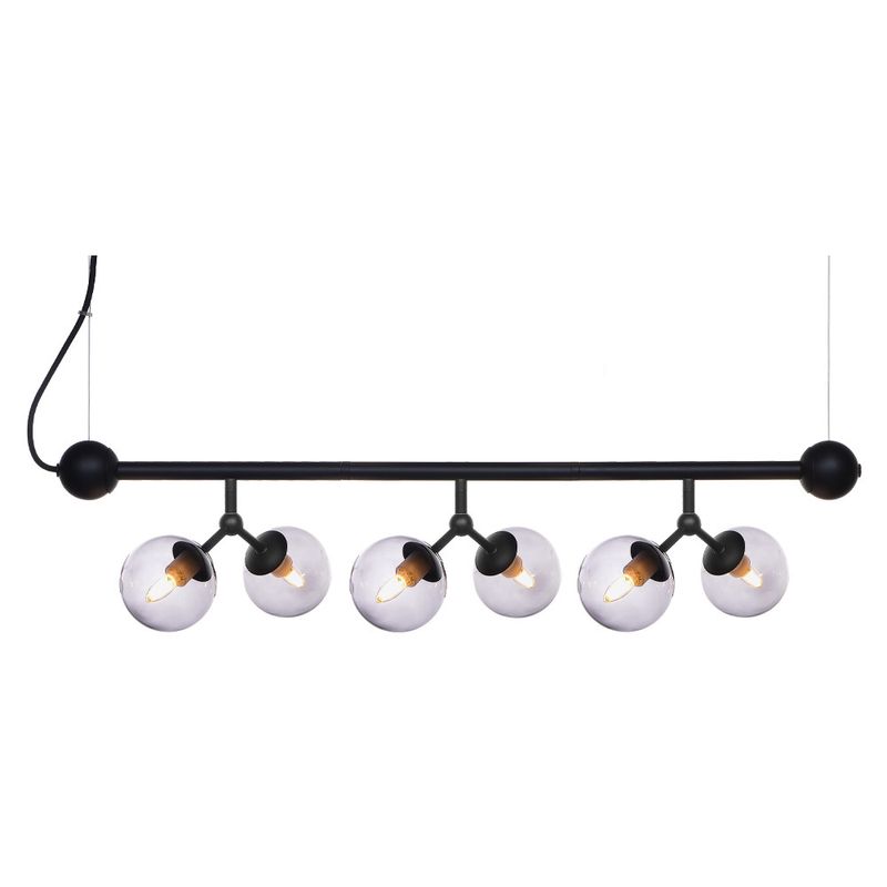Halo Design ATOM Mini Pendellampa Rök, Svart Ø31 cm
