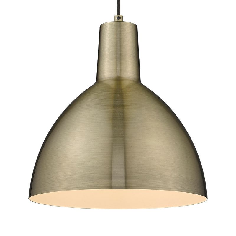 Halo Design Metropole pendant Pendellampa Antik mässing Ø20 cm
