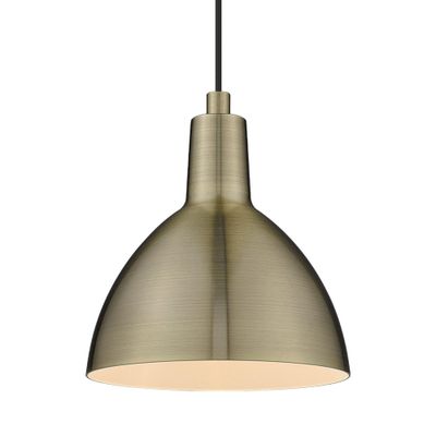 Halo Design Metropole pendant Pendellampa Antik mässing Ø25 cm