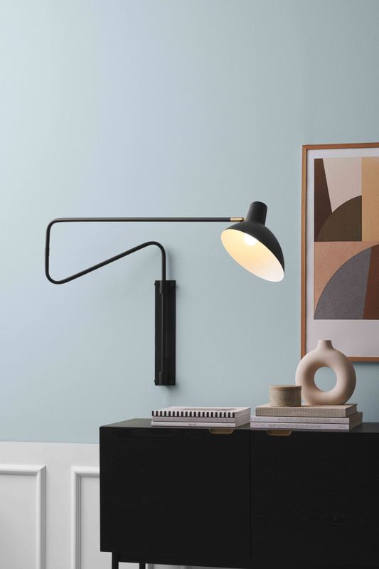 Halo Design Metropole Deluxe wall Vägglampa Svart 68.5 cm