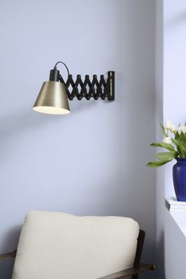 Halo Design Wrong Vägglampa Svart, Antique 23 cm