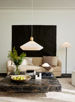 Halo Design Paris - Bordslampa Vit, Svart 32 cm