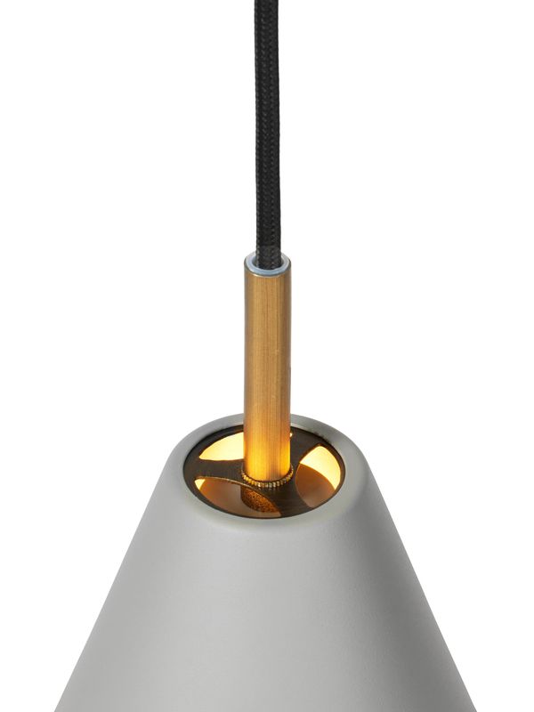 Halo Design HYGGE metal Pendellampa Grå Ø12 cm