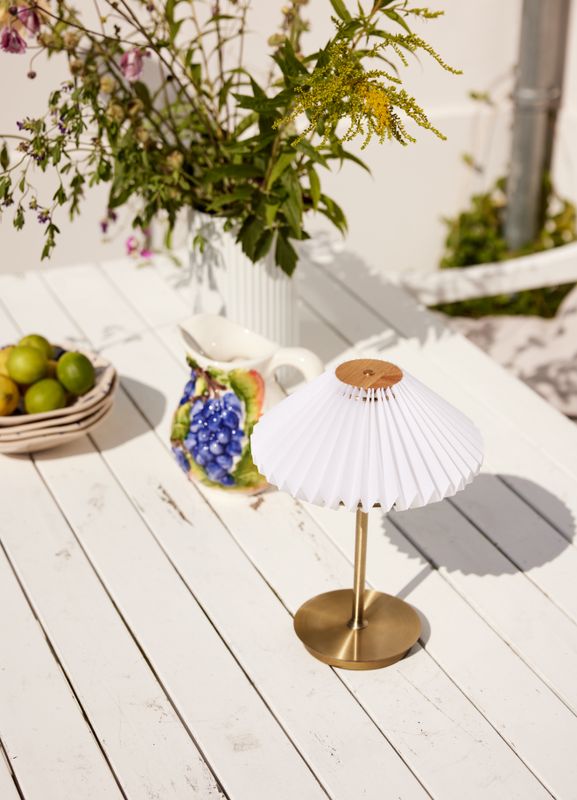 Halo Design Paris To Portable Bordslampa Vit, antique 27.5 cm