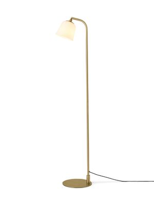 Halo Design Room 49 floor Golvlampa Antik mässing, Opal 135 cm