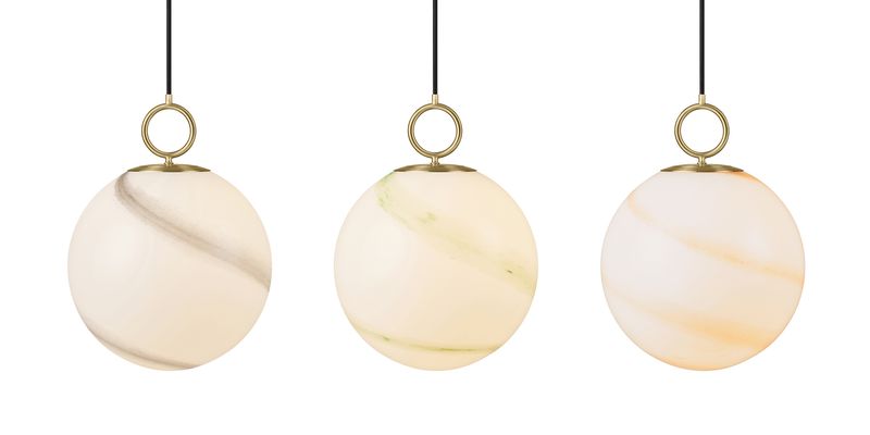 Halo Design Stockholm - Pendellampa Grön Ø30 cm