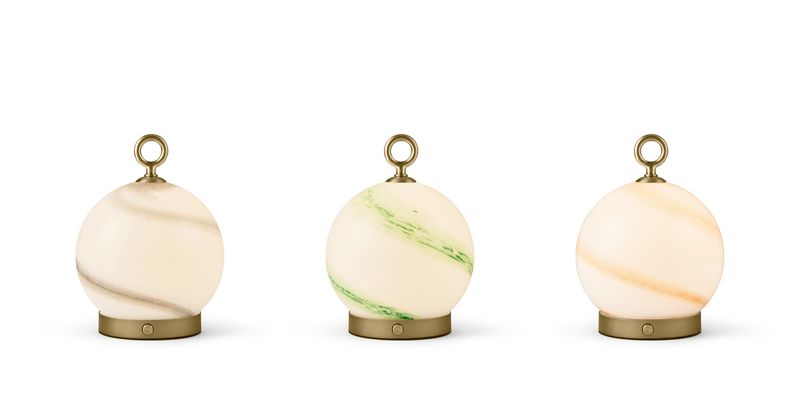 Halo Design Stockholm - Portable Bordslampa Grön 19 cm