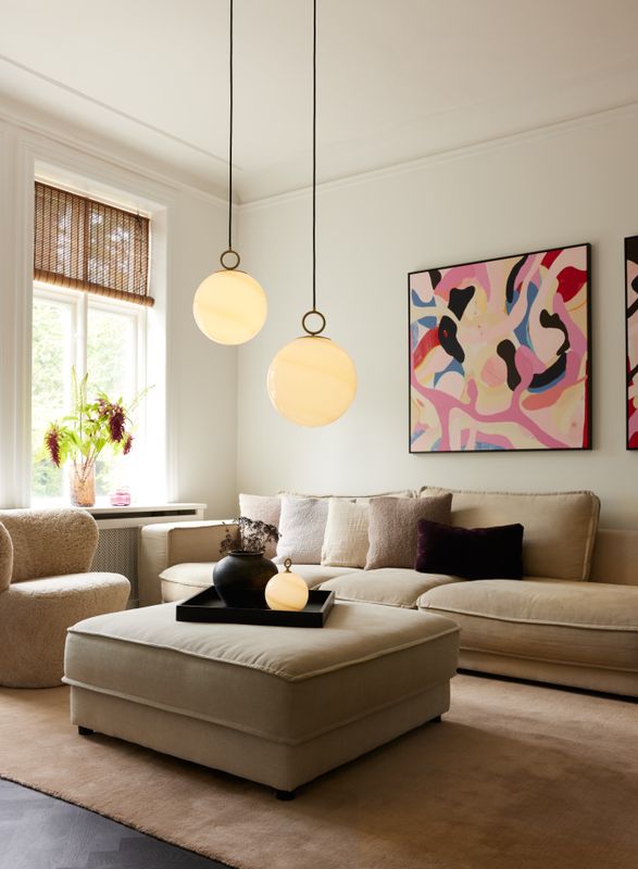 Halo Design Stockholm - Portable Bordslampa Brun 19 cm