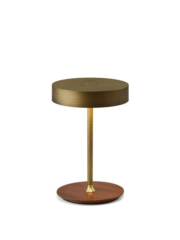 Halo Design On The Move - Portable Bordslampa Antik mässing 19 cm