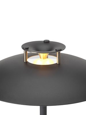 Halo Design Stepp 1-2-3 Portable Bordslampa Svart 30 cm