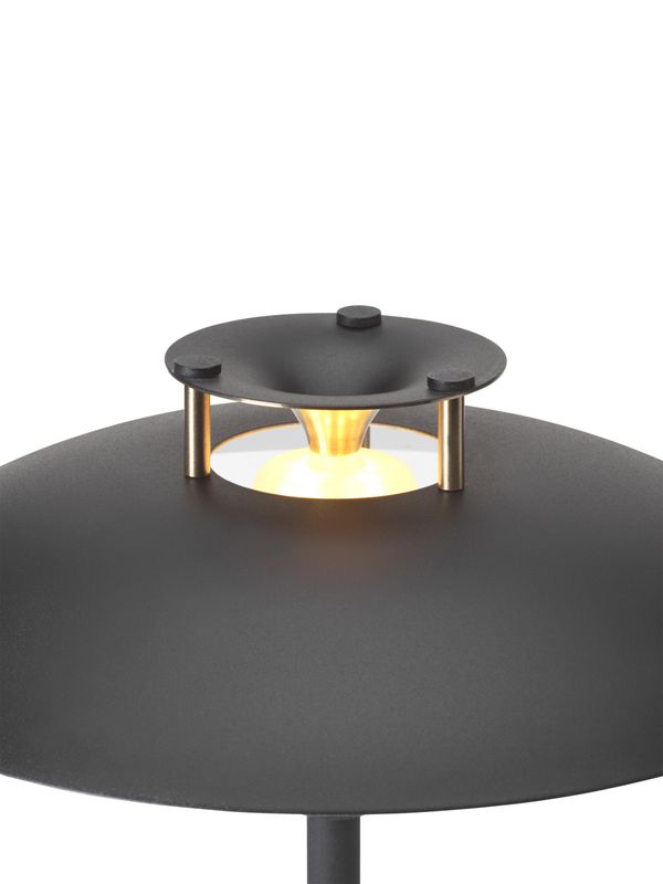 Halo Design Stepp 1-2-3 Portable Bordslampa Svart 30 cm