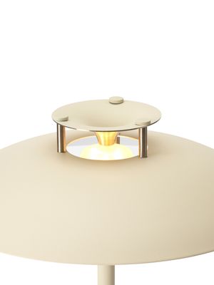 Halo Design Stepp 1-2-3 Portable Bordslampa Creme 30 cm