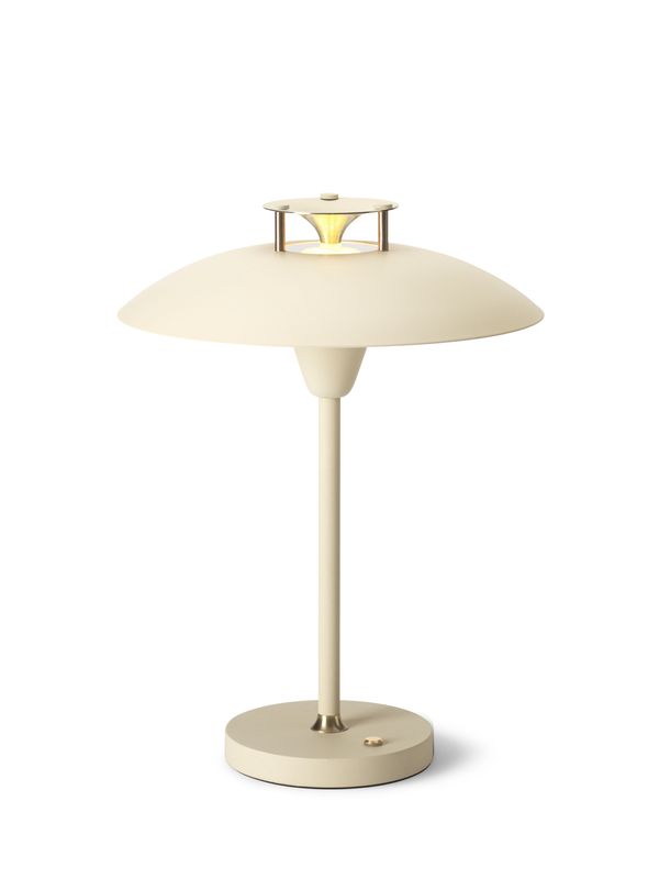 Halo Design Stepp 1-2-3 Portable Bordslampa Creme 30 cm