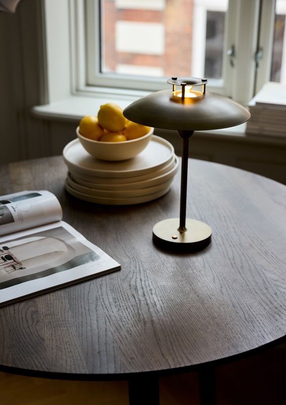 Halo Design Stepp 1-2-3 Portable Bordslampa Antique 30 cm