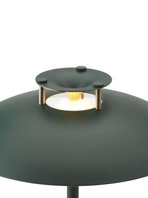 Halo Design Stepp 1-2-3 Portable Bordslampa Dark Green 30 cm
