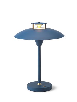 Halo Design Stepp 1-2-3 Portable Bordslampa Dark Blue 30 cm