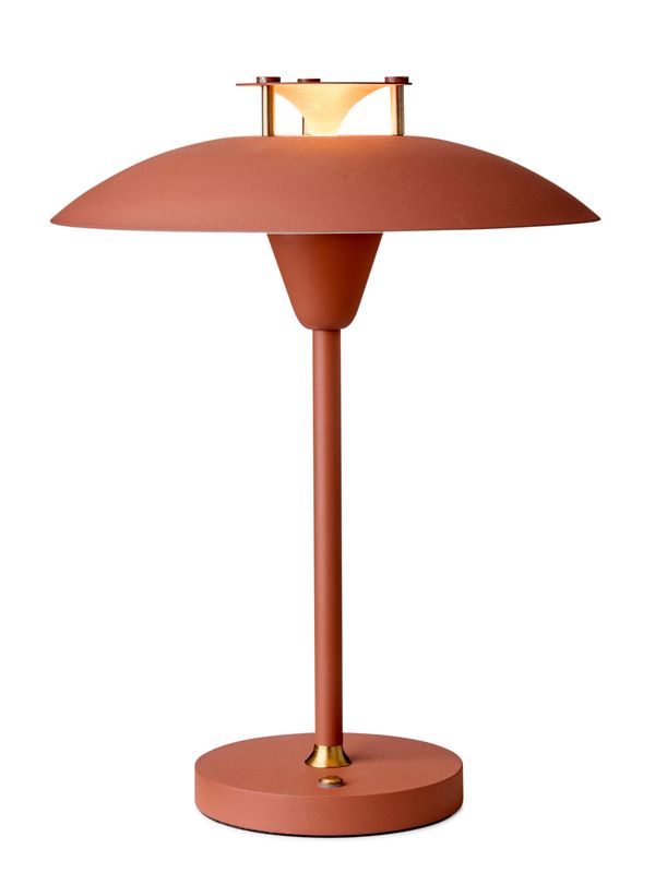 Halo Design Stepp 1-2-3 Portable Bordslampa Terrakotta 30 cm