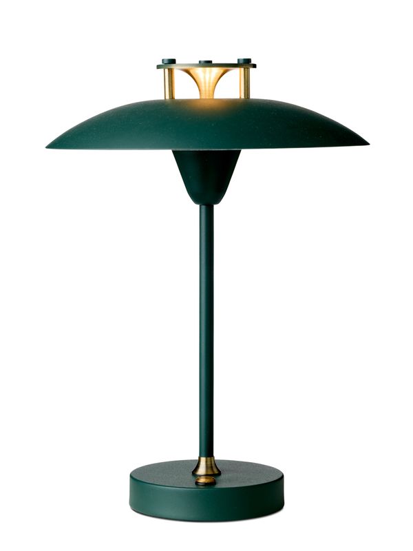 Halo Design Stepp Portable Bordslampa Dark Green 23 cm