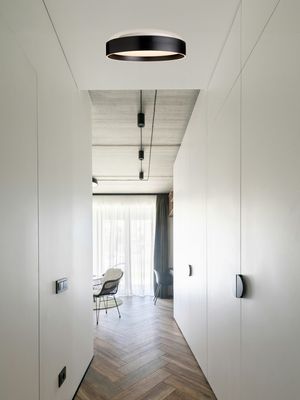 Halo Design Universal 3 Plafond Matte Black Ø42 cm