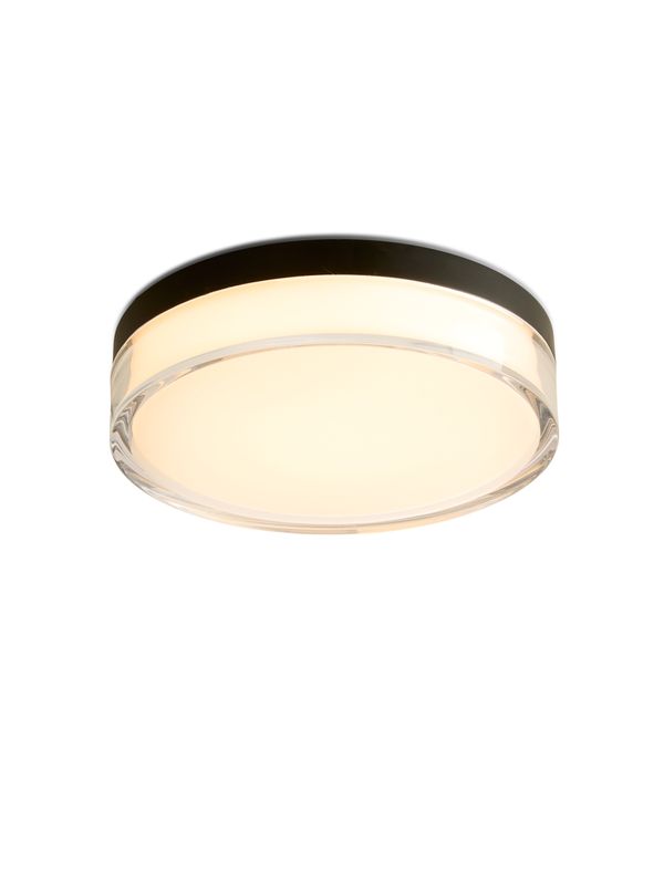 Halo Design Clear LED Plafond Svart Ø23 cm