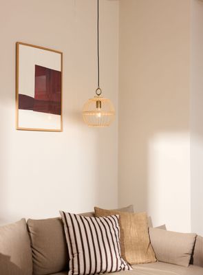 Halo Design Stockhom Pendellampa Nature Ø30 cm