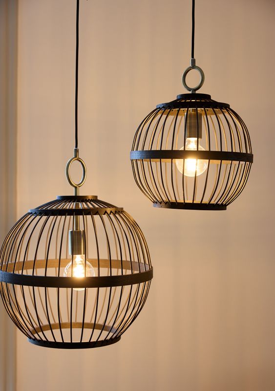 Halo Design Stockhom Pendellampa Svart Ø40 cm