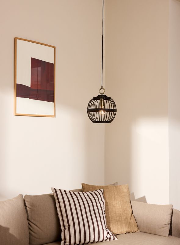 Halo Design Stockhom Pendellampa Svart Ø30 cm