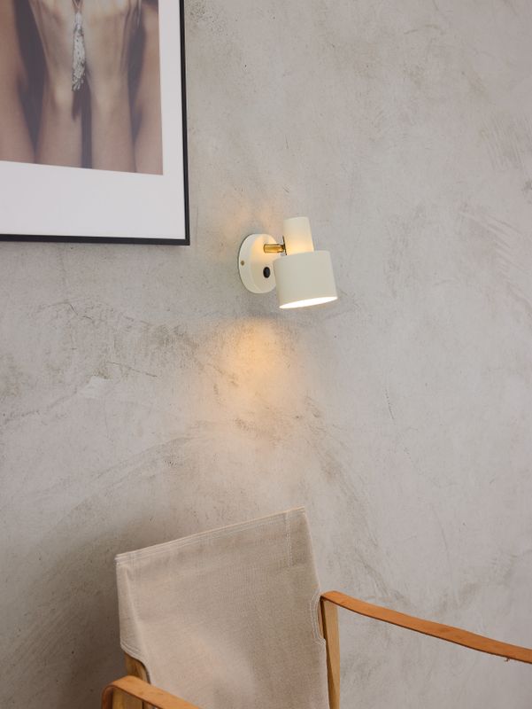 Halo Design Vogue - Vägglampa Creme 16 cm