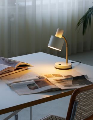 Halo Design Vogue - Bordslampa Creme 31 cm