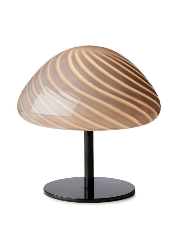 Halo Design Mini Mush Bordslampa Opalic, Svart 17 cm