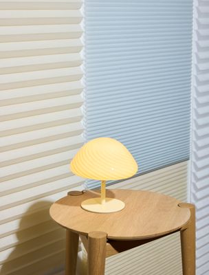 Halo Design Mini Mush Bordslampa Creme 17 cm