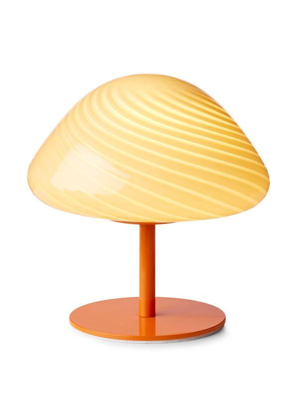 Halo Design Mini Mush Bordslampa Orange 17 cm