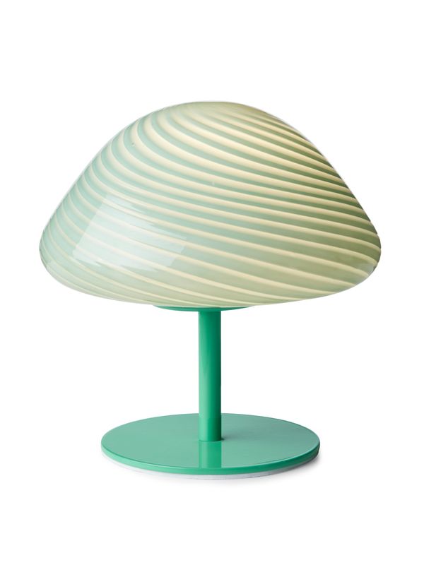 Halo Design Mini Mush Bordslampa Turquoise 17 cm