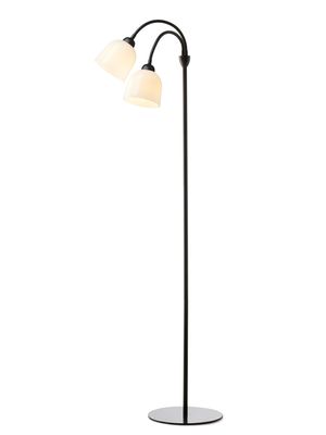 Halo Design Glow Floor Golvlampa Opalic, Svart 130 cm