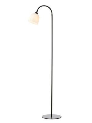Halo Design Glow Floor Golvlampa Opalic, Svart 130 cm
