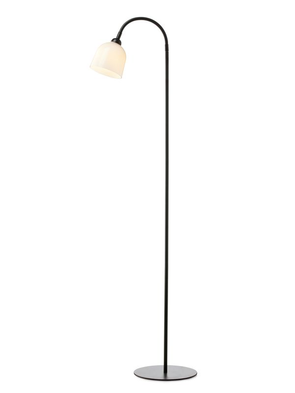 Halo Design Glow Floor Golvlampa Opalic, Svart 130 cm