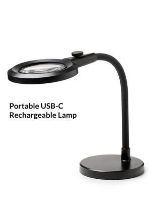 Halo Design Magni Charge Portable Bordslampa Svart 30 cm