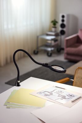 Halo Design Magni Clips Bordslampa Koppar 40 cm