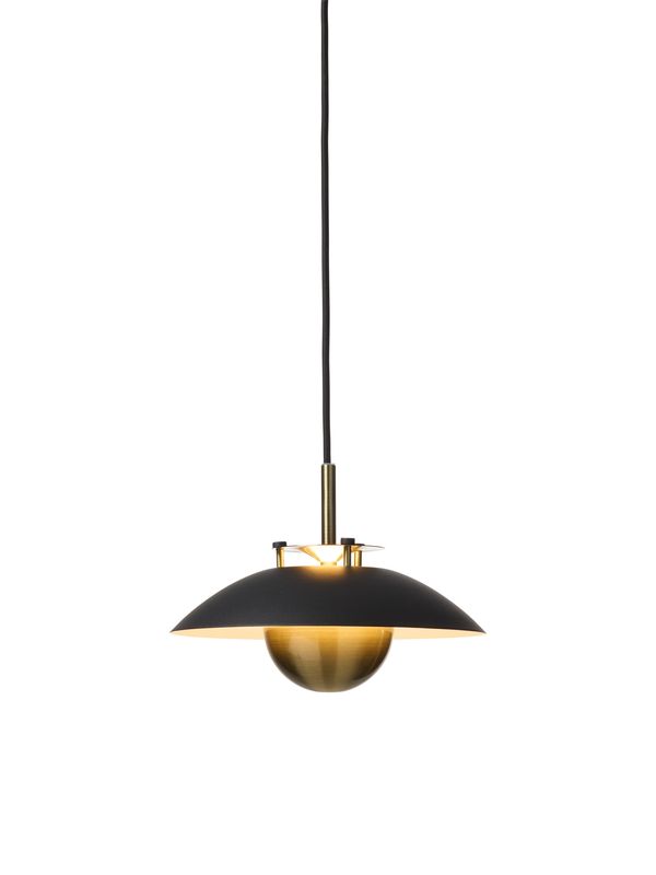 Halo Design Stepp Pendant Pendellampa Svart Ø24 cm