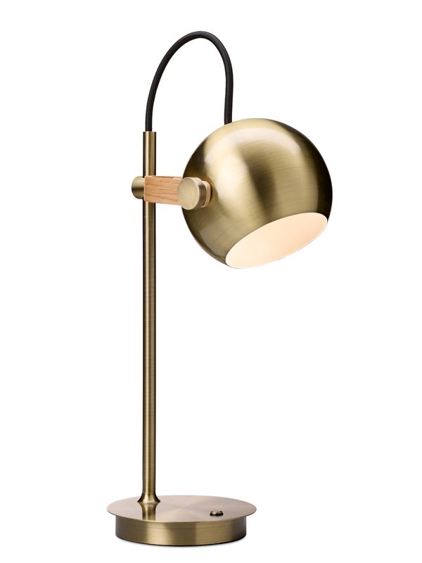 Halo Design DC Portable Bordslampa Antik mässing 35 cm