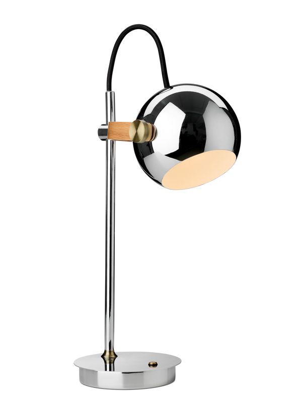 Halo Design DC Portable Portable Bordslampa Krom 35 cm