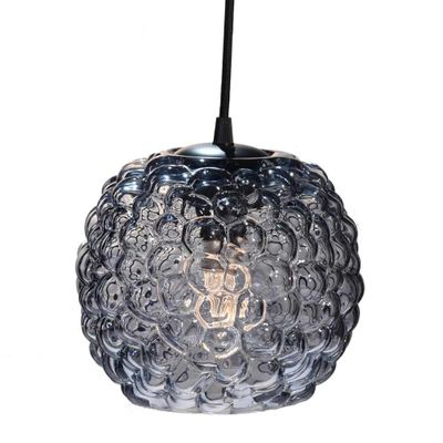 Halo Design Grape pendant Pendellampa Rök, Svart Ø20 cm