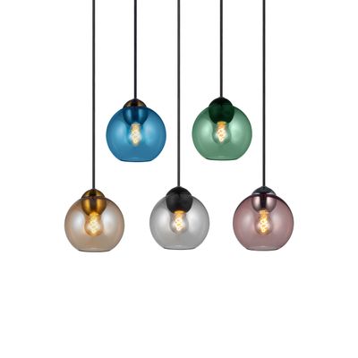 Halo Design BUBBLES pendant Pendellampa Amber Ø14 cm