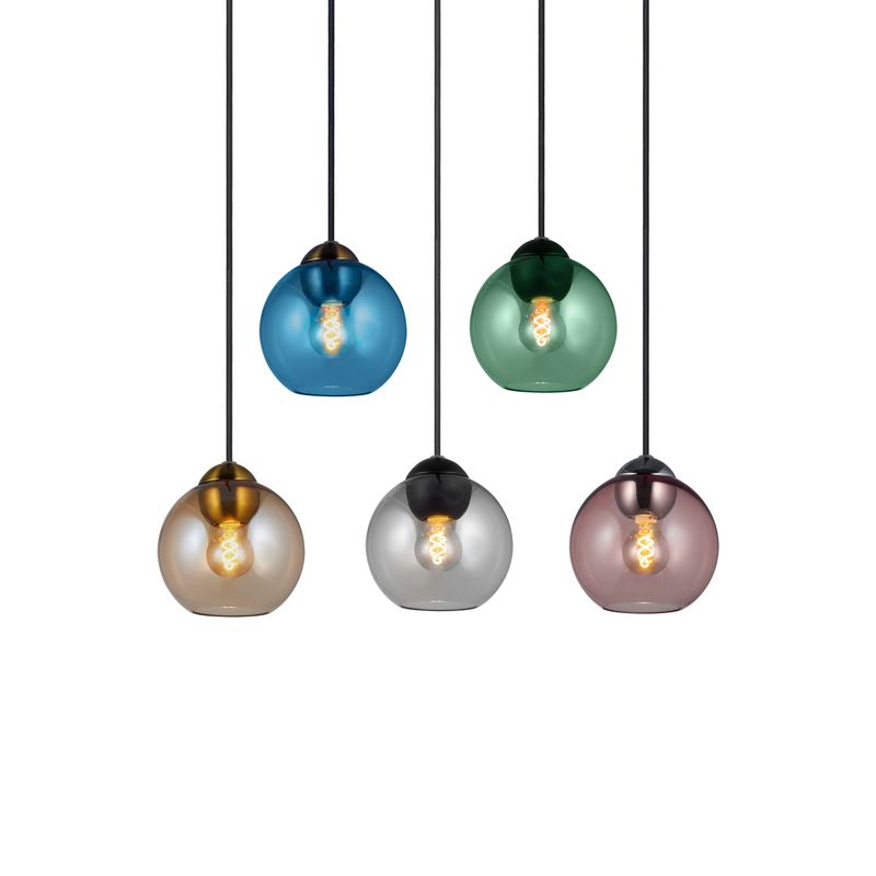 Halo Design BUBBLES pendant Pendellampa Grön Ø14 cm