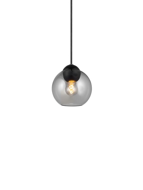 Halo Design BUBBLES pendant Pendellampa Rök Ø14 cm