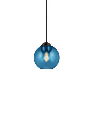 Halo Design BUBBLES pendant Pendellampa Blå Ø14 cm