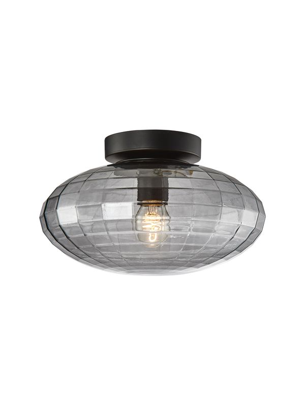 Halo Design Mesh Ceiling Vägglampa Rök Ø28 cm
