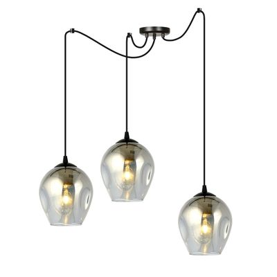 Emibig Lighting Taklampa LEVEL 3 BL GRAFIT