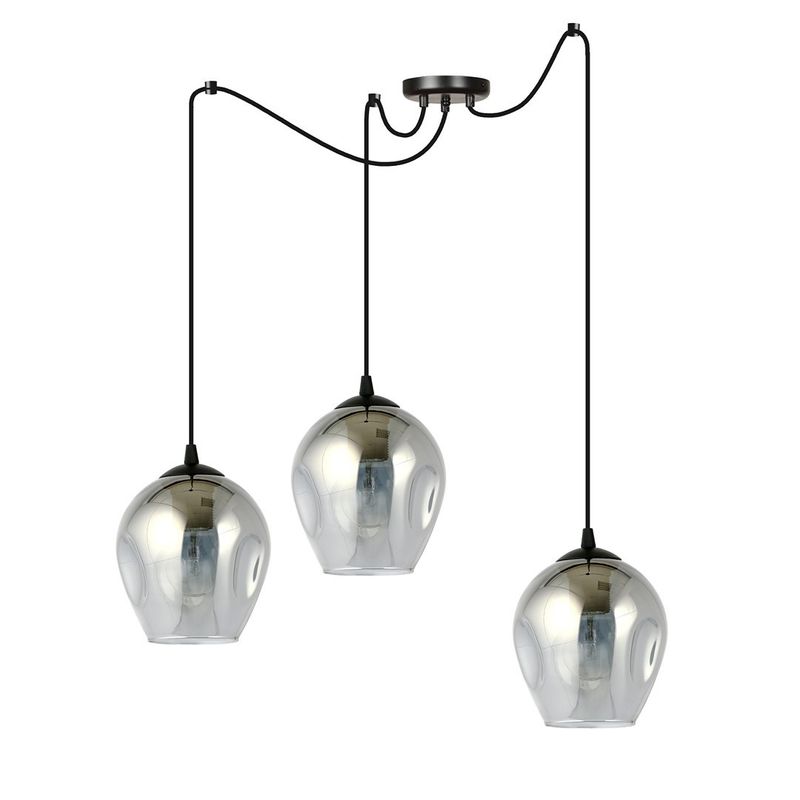 Emibig Lighting Taklampa LEVEL 3 BL GRAFIT