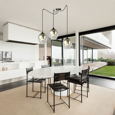 Emibig Lighting Taklampa LEVEL 3 BL GRAFIT